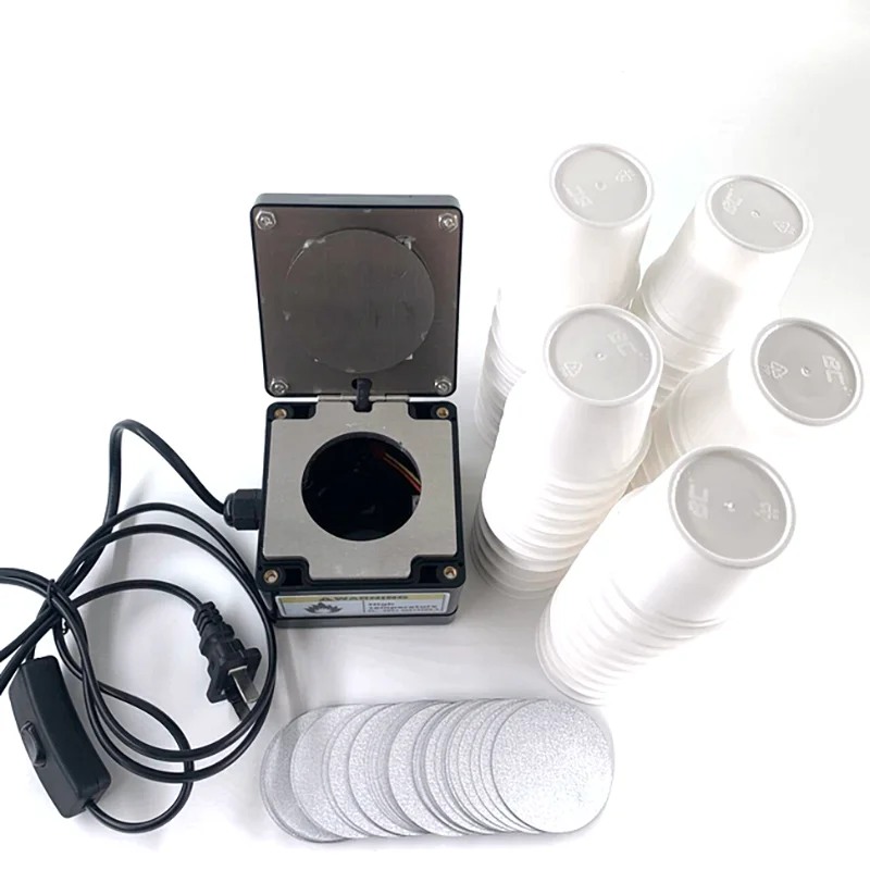 Electric Coffee Capsule Sealing Machine Portable Aluminum Foil K-CUP Capsule Sealer With 50mm Shells Foils
