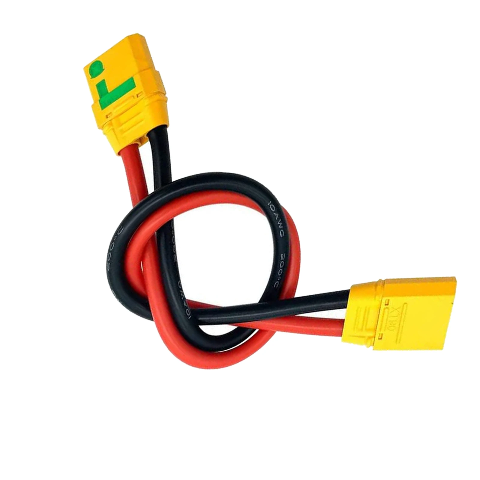 1pc Xt90s Antispark Female Connector To Xt90 Male Connector Cable
