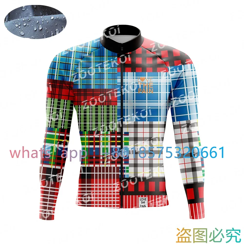 Love The Pain Pro Team Riding Windbreaker Slopline Bicycle Parabrezza Jacket Men Waterproof Ultralight Windbreaker Waterproof 2023