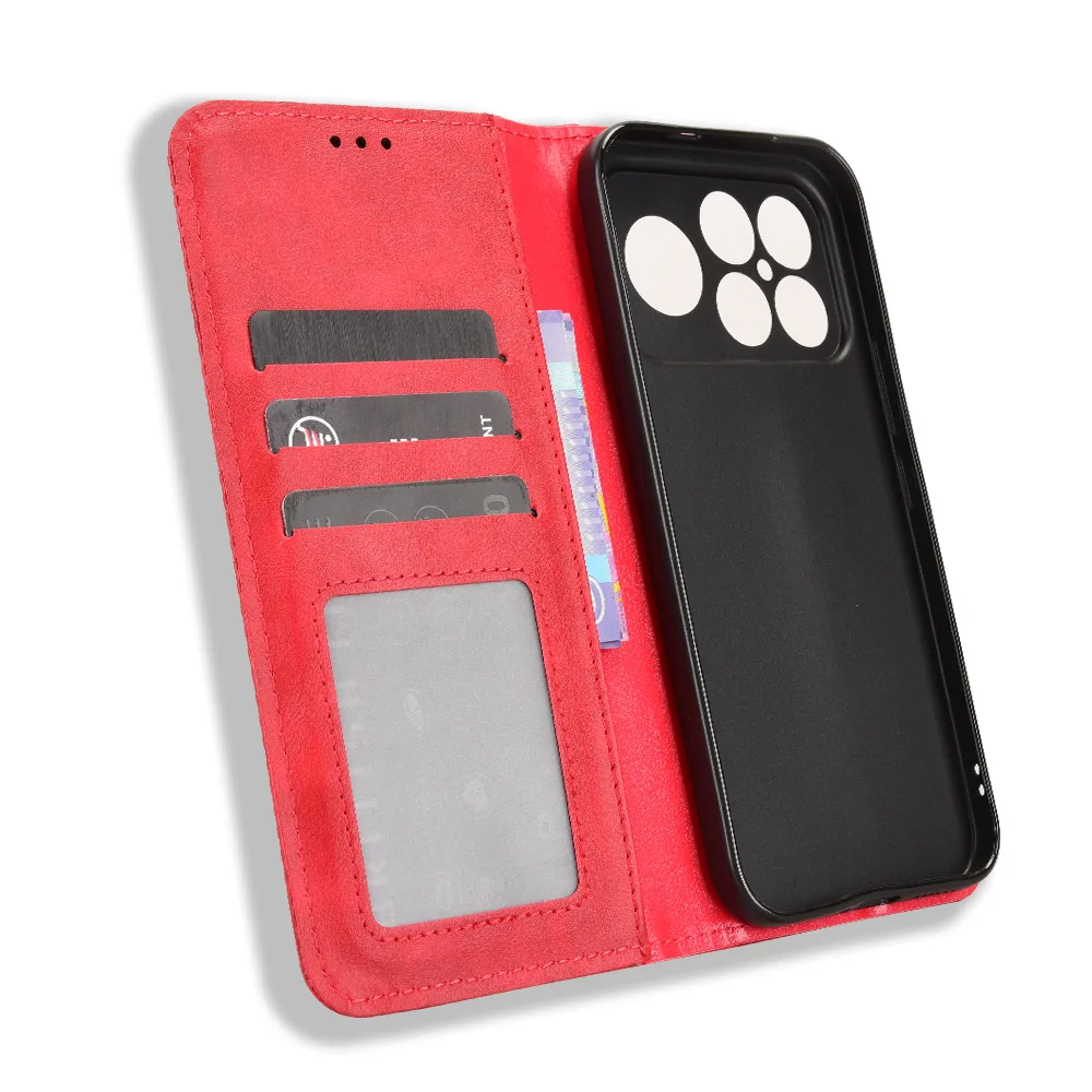 High-Quality PU Leather + TPU Flip Anti-Knock Phone Case