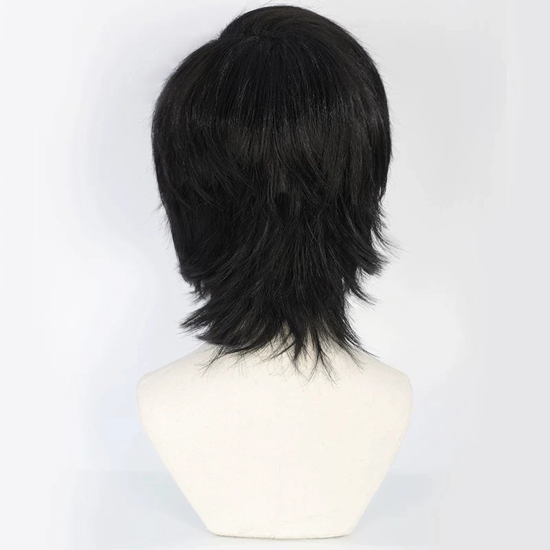 Final Fantasy VII-Inspired Yuffie Kisaragi Green Short Synthetic Wig with Bangs for Cosplay Events
