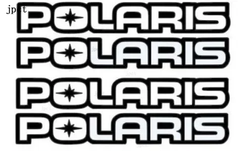 Jptz 다양한 크기의 Polaris 문자 패턴 폴리에틸렌 스티커, 맞춤형 장식,..