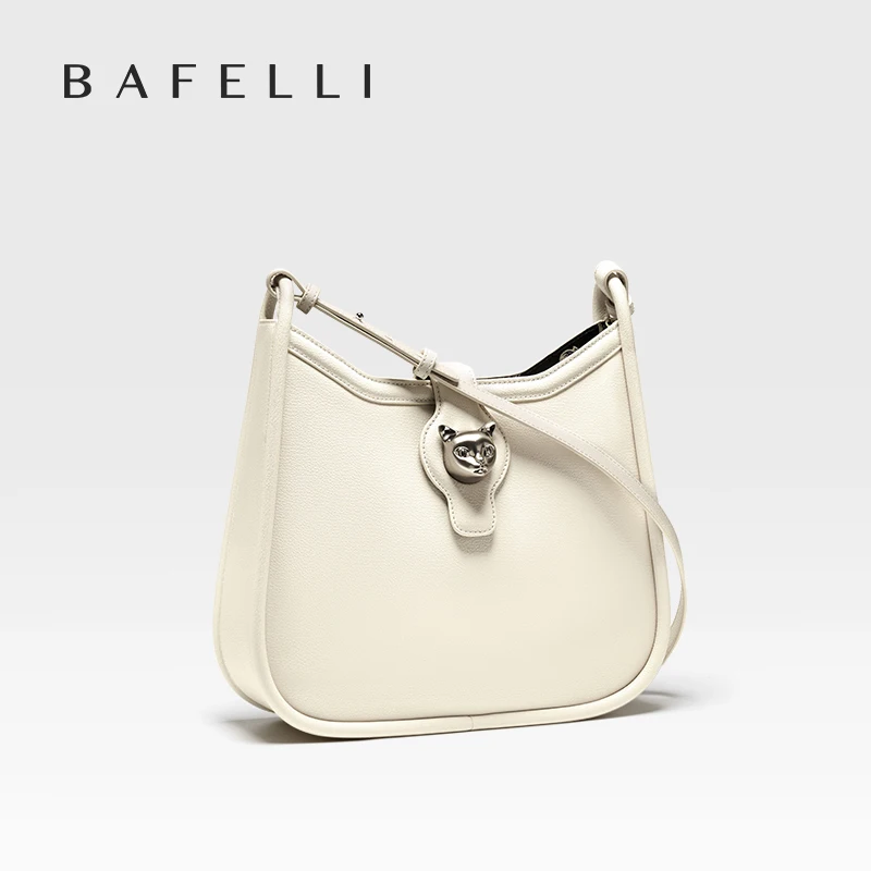 BAFELLI 2025 CAT LUXURY Women's Shoulder Bag TRENDING RETRO STYLE VINTAGE CROSSBODY PURSE UNISEX MESSENGER BAGS women messenger bag mens messenger bag