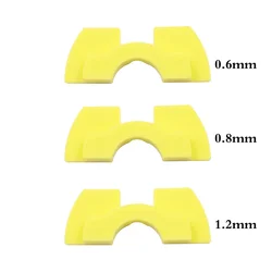 Electric Scooter Shake Reducer Set - Front Fork Damping Rubber Pads and Fold Cushion (3 - Pack) (Yellow)
