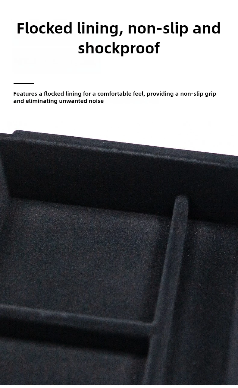 for Tesla Model Y L Juniper 2026 Center Console Organizer Storage Box Anti-slip Cup Mat Armrest Box Hidden Box YL Accessories