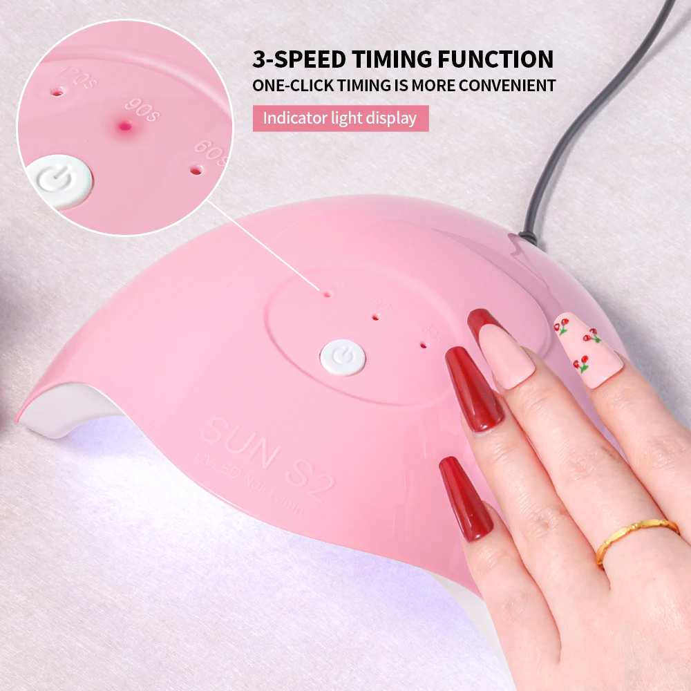전문가용 UV LED 네일 아트 램프, 네일 젤 경화용 가정용 네일 램프, UV 젤 바니쉬 네일 아트 건조기 장비 도구