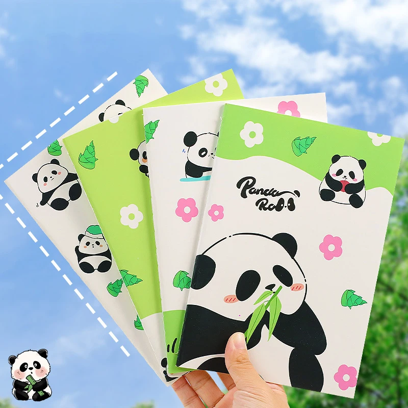 

Cute Panda A5 Notebook Kawaii Cartoon Notepad Diary Planner Journal Notebook Student Stationery Prizes Gift Kids School Supplies