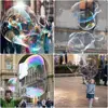 Big Size Adjustable Outdoor Bubble Wand Long Huge Bubbles Machine Gun Bar Sticks Without Water Shape For Kids Soap Bubble Toys 5