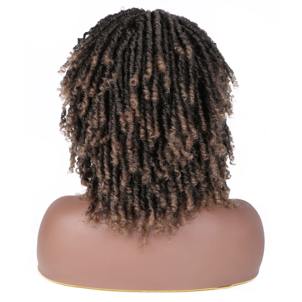 Glueless Preto Cinza Ombre Afro Kinky Curly