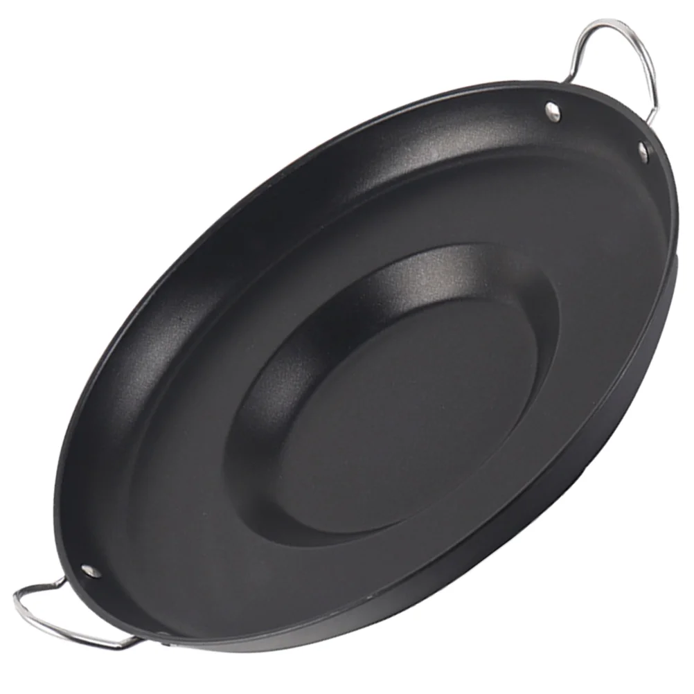

Flat Frying Pan Stainless Steel Comal Frying Bowl Comal Convex Cookware Stir Fry Pan Non-Stick Roti Pan Griddle Crepe Pan Frying