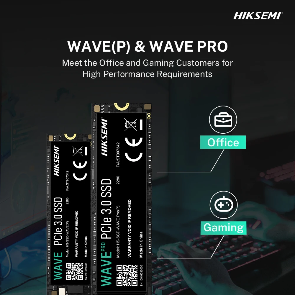 Disque Dur Interne HIKSEMI WAVE Pro 256Go SSD PCIe