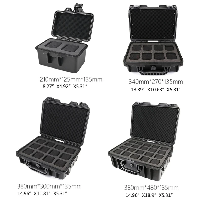 Waterproof Watch Storage Box for Men with Secure Anti-Drop Design, Portable Jewelry Dis... - SKU WSB01521 - UGI Packaging