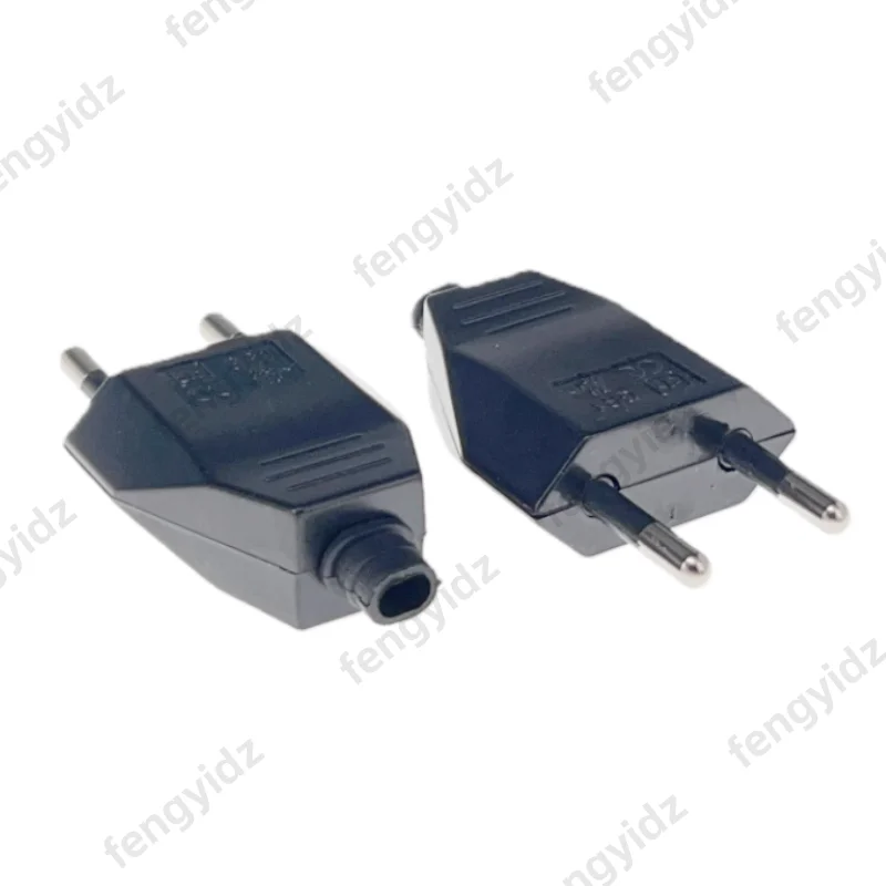 4PCS 유럽형 전원 플러그 재배선 가능 소켓, 드라이버가 포함된 전기 EU 플러그 어댑터, 슈코형 수 플러그 배선 커넥터