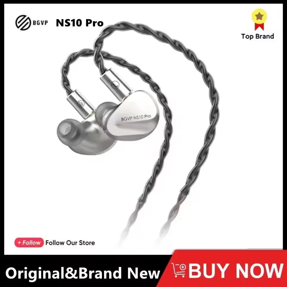 イヤホン BGVP NS10 Pro Amazon.com: BGVP NS10 Pro Hi-Res Audio Hybrid Driver Earphones