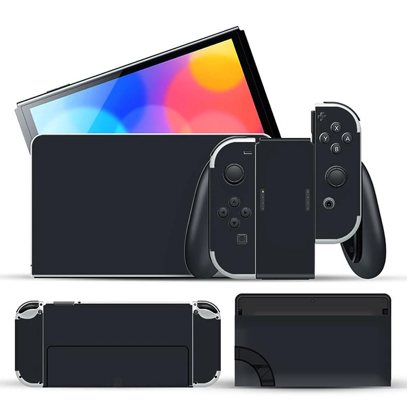 1PC Pure Color Skin Sticker Protector For Nintendo Switch OLED Classic Switch Scratch-resistant Switch Oled Color Sticker