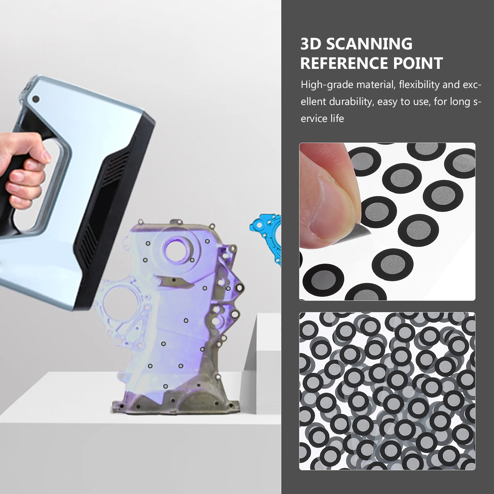 3D scanning mark point Reflective Reference Points Film Scanner Marking ...