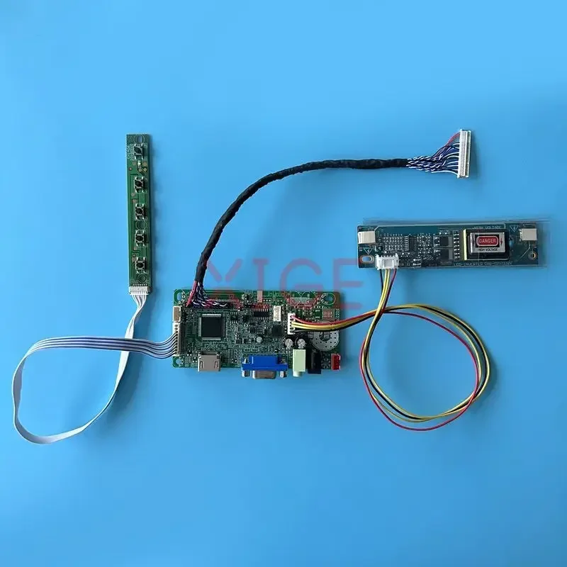 

Плата контроллера для ЖК-экрана M240HW01 M215HW01 M215HW03, плата контроллера LVDS 30-контактного HDMI-совместимого VGA, Комплект «сделай сам» 1920*1080 2ccfl матрица