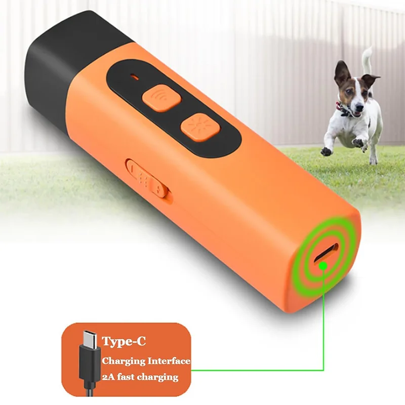 Barkshield Pro 2025 - Bouclier Anti-Aboiements Pour Chien Avec Lampe De Poche, 3 Modes D'Entraînement (Noir)