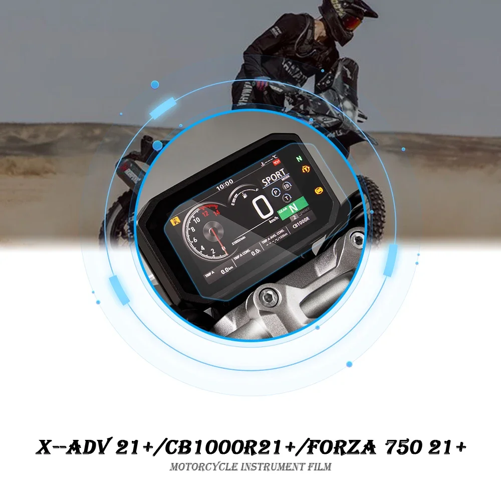 Motorcycle Accessories Scratch Cluster Screen Dashboard Protection Instrument Film for Honda X-ADV 750 CB1000R FORZA 750 +