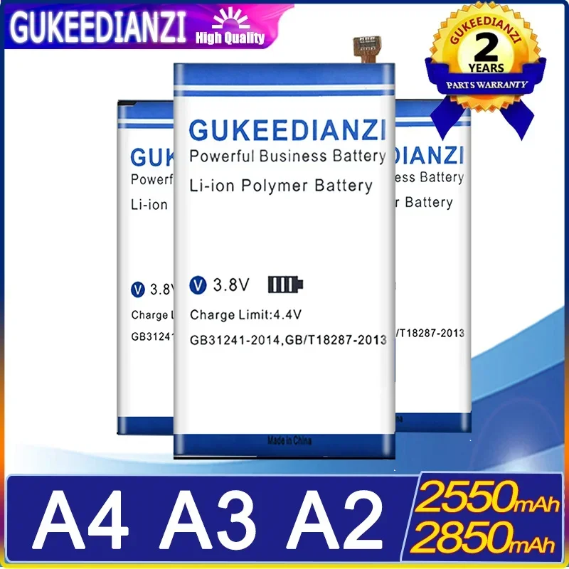 

GUKEEDIANZI Battery 344590P For AKK A4 A3 A2 394891P 364778