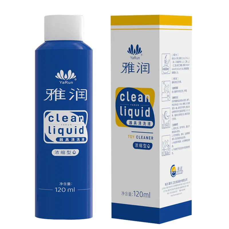 120ML Anti Bacterial Universal Sex Toys Cleaner Spray Safe and Effective Deodorants Private Parts Cleaner Liquid Lubricant