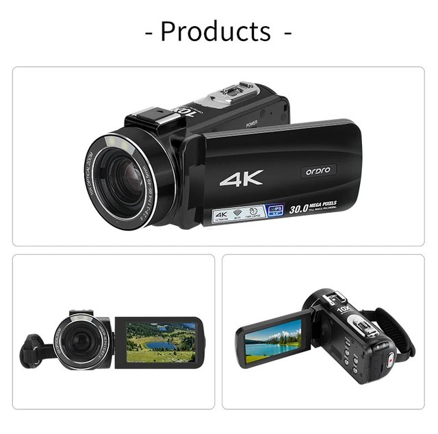 Ordro Optical Zoom Camera ORDRO Z88 4K Videokamera