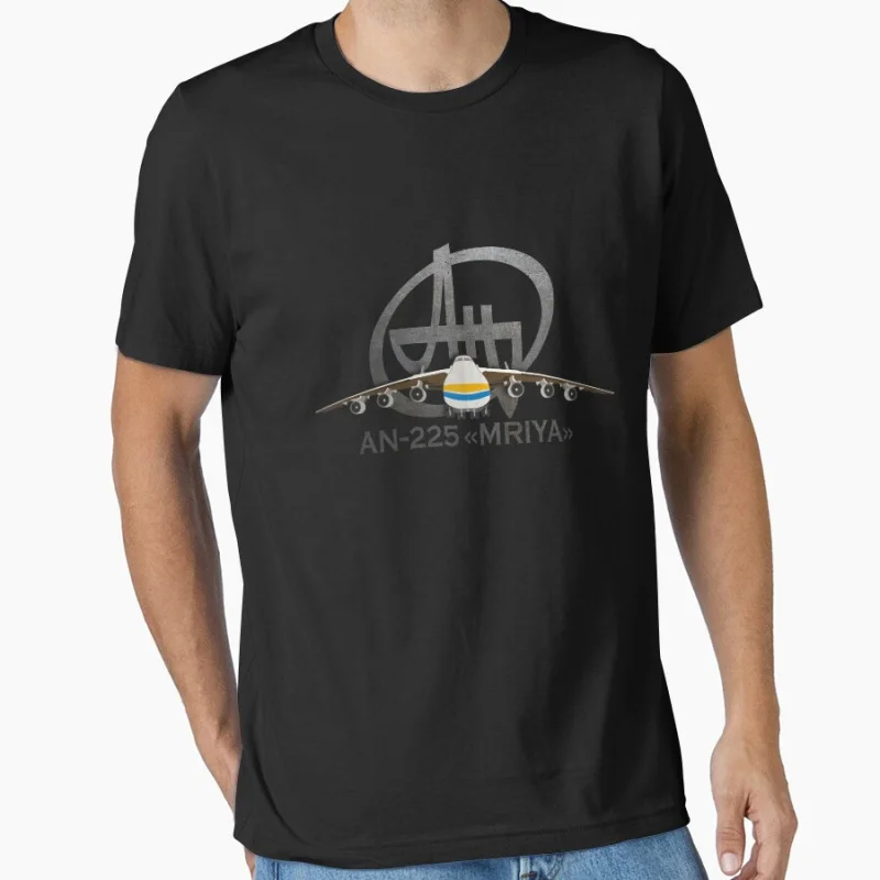 The Great Antonov An-225 Mriya Heavy Cargo Lifter Super Heavy Transport Aircraft T-Shirt für Männer, große Größe, Erwachsene, Tops S-6XL