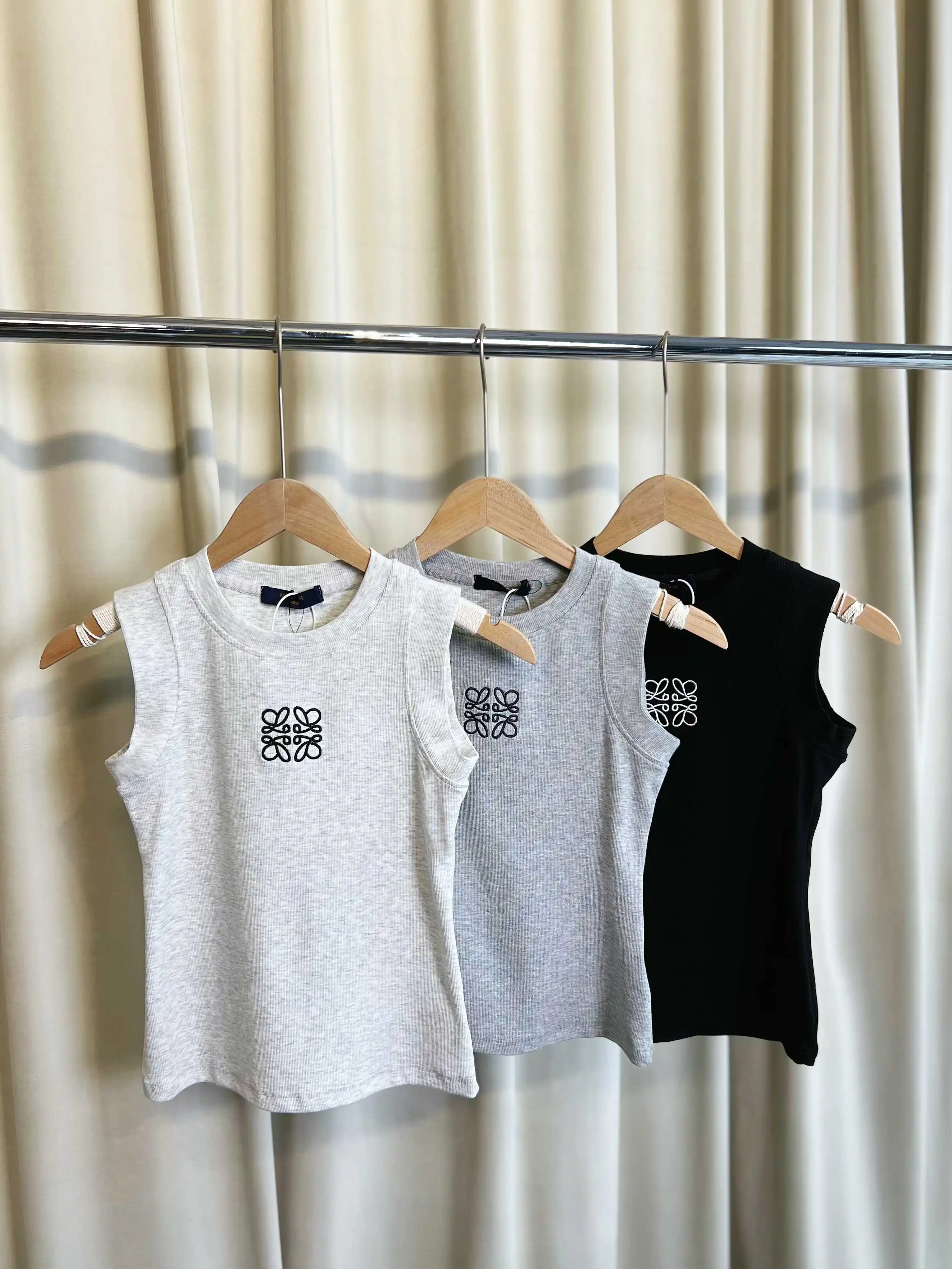 Korean Cotton Sleeveless One Piece with Elasticated Waistband