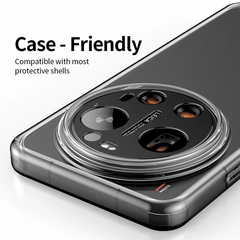 Aluminum Metal Camera Protector with Leica-Inspired Design for Enhanced Lens Protection