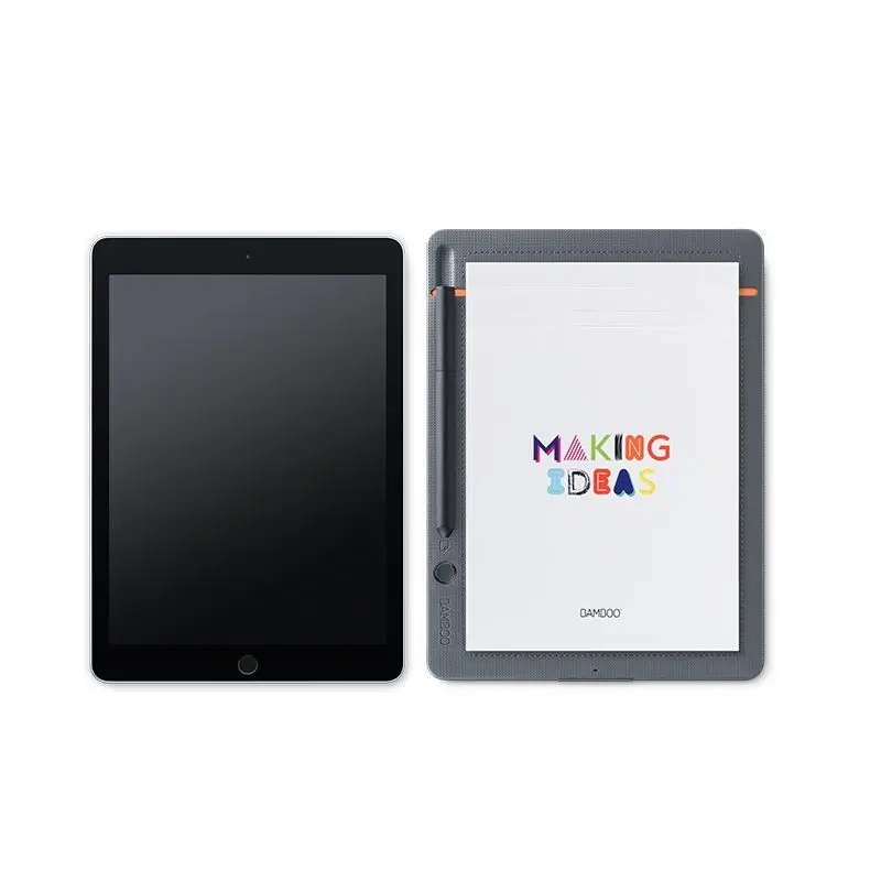 Wacom CDS610S Bamboo Slate Smartpad Digital Notebook Gray Small