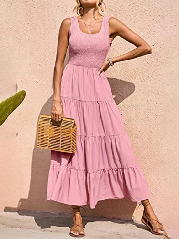 women beach wedding guest dresses over 50 Sexy Ruffle Fairy Prom Dress Women Fashion Bodycon Dress Summer Irregu –  Simplepromdress