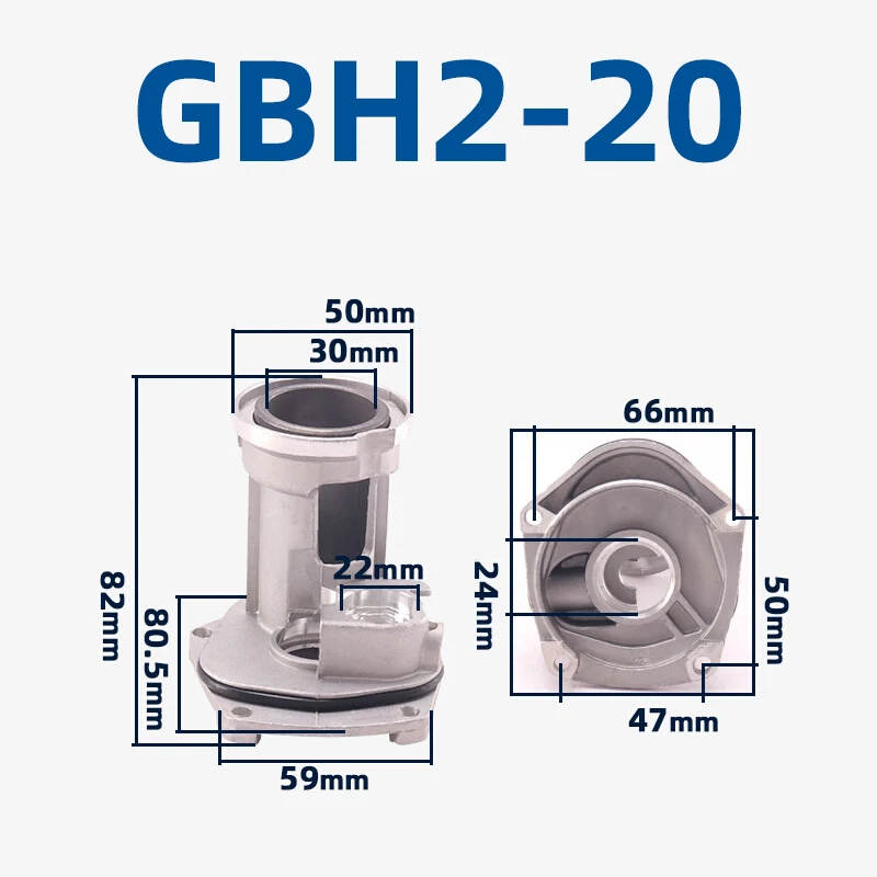 Aluminum base for impact drills for Bosch GBH2-20 Hammer Impact Drill Aluminum base Middle base Accessories