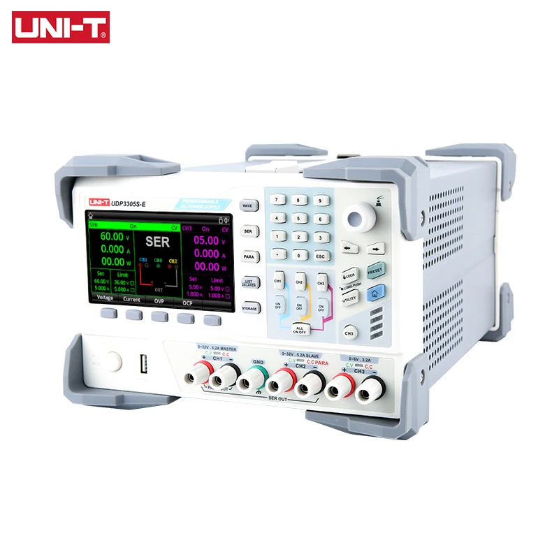 

UNI-T Programmable DC Power Supply Adjustable UDP3305S-E UDP3305S 30V 5A Linear Power Supply Laboratory Voltage Regulator Switch