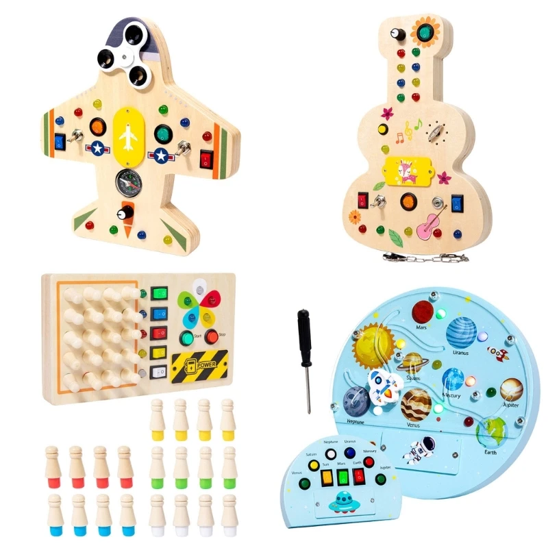 

B2EB Kids Activity Toy Puzzle Board Education Toy Kids Basic Life Skill Training Toy