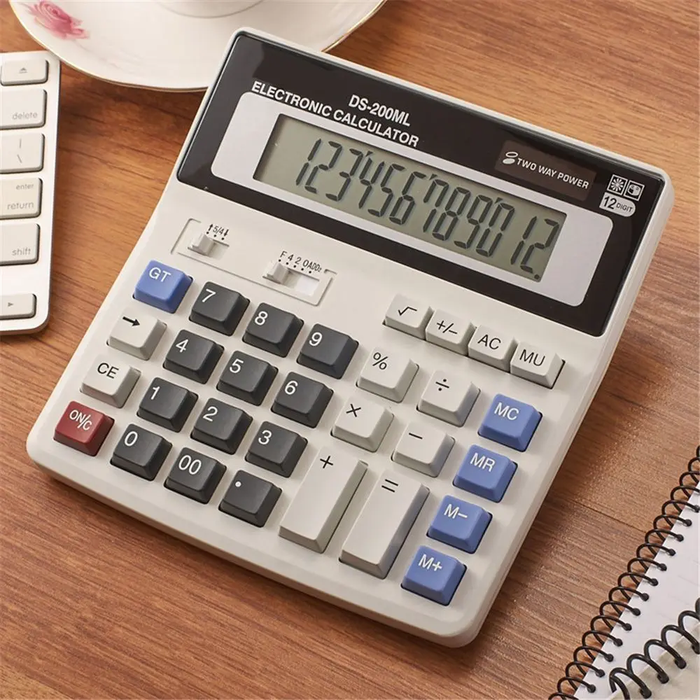 New School Office Multifunction Finance Large Tilt Display Big Button Desktop Calculator