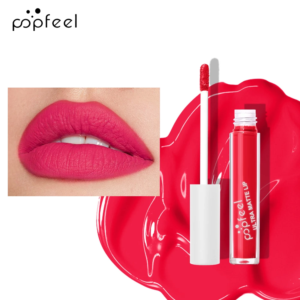 Hallowmas Lippen Make-up Set Schwarzer Lippenstift Pinker Lipgloss_voghion.com