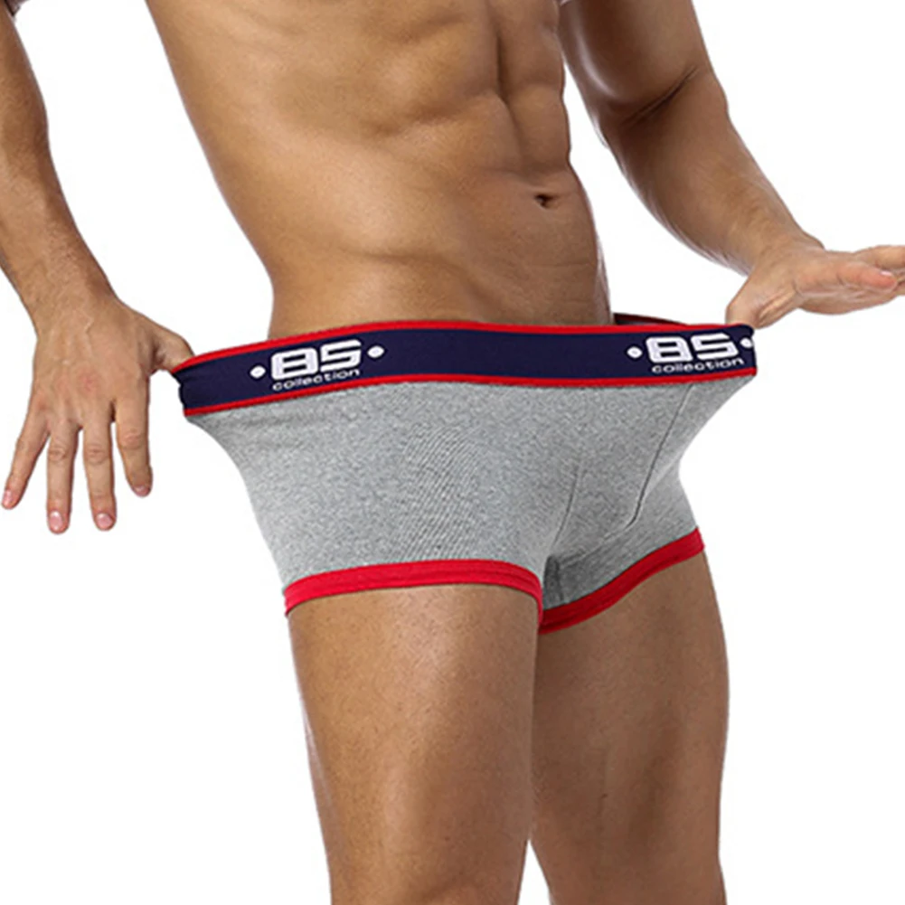 

Flat Boxers Mens Sexy Underwear Low Waist U Pouch Boxers Shorts Slim Butt Lift Comfortable Underpants Ropa Interior Hombre