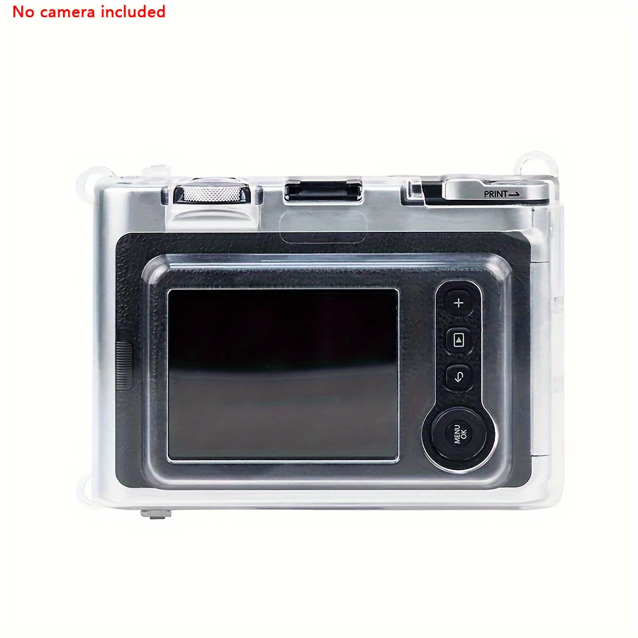 1pcs for instax miniEVO transparent case pc crystal case protective cover anti-scratch and anti-fall without camera