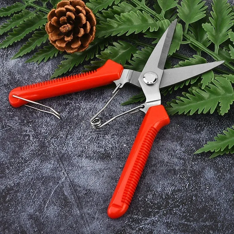 Straight Head Trimming Anti Slip Handle Stainless Steel Outdoor Handicrafts Home Bonsai Garden Convenient and Practical