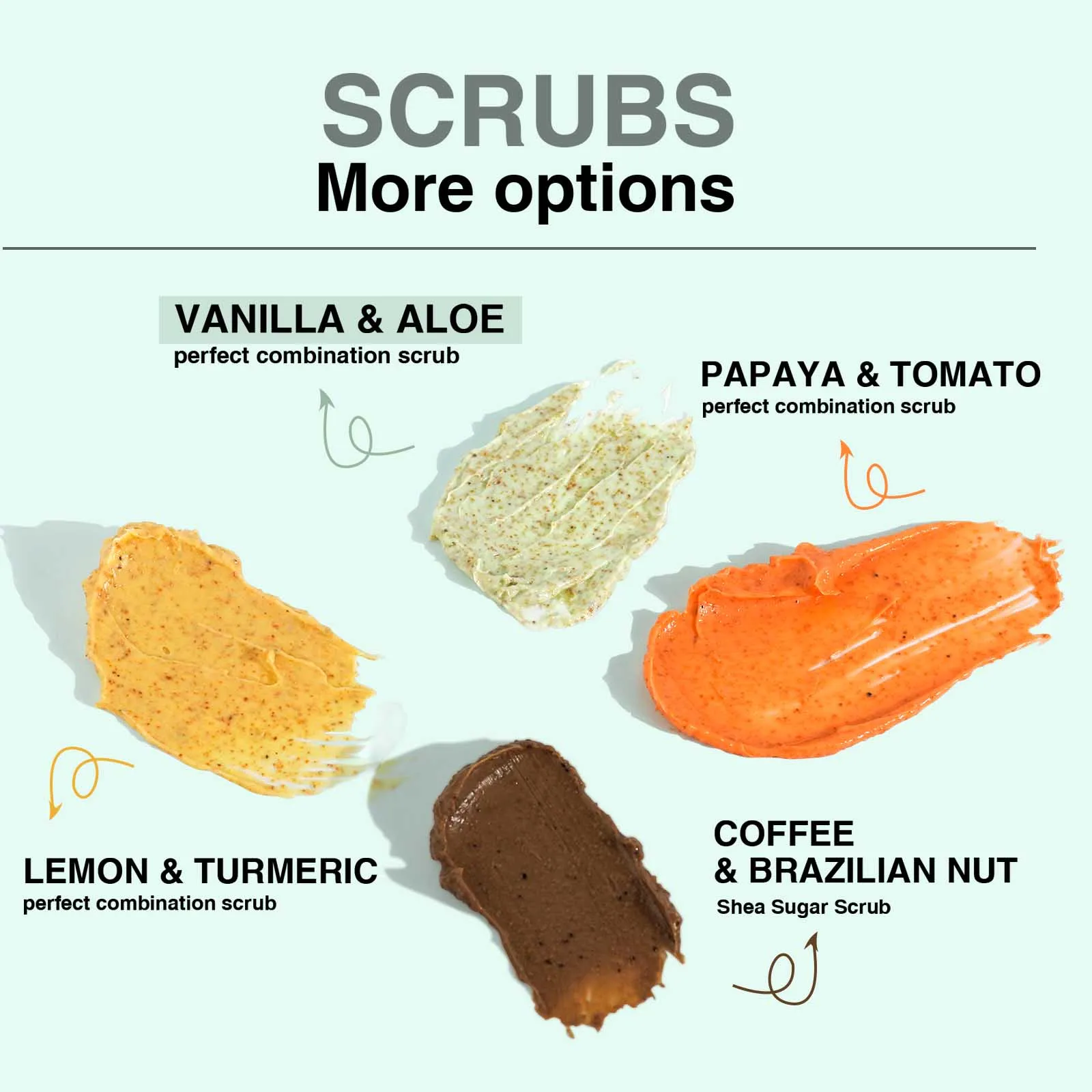 KYLIEFIT Natural Exfoliating Salt Body and Face Scrub, Lightening, Moisturizing, Remove Dark Spots, Acne, Stains, Wrinkles