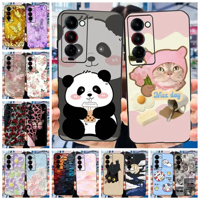 For Tecno Camon 18p Case Ch7n Ch7 Soft Silicone Cute Cartoon Tpu Back Cover For Tecno.jpg
