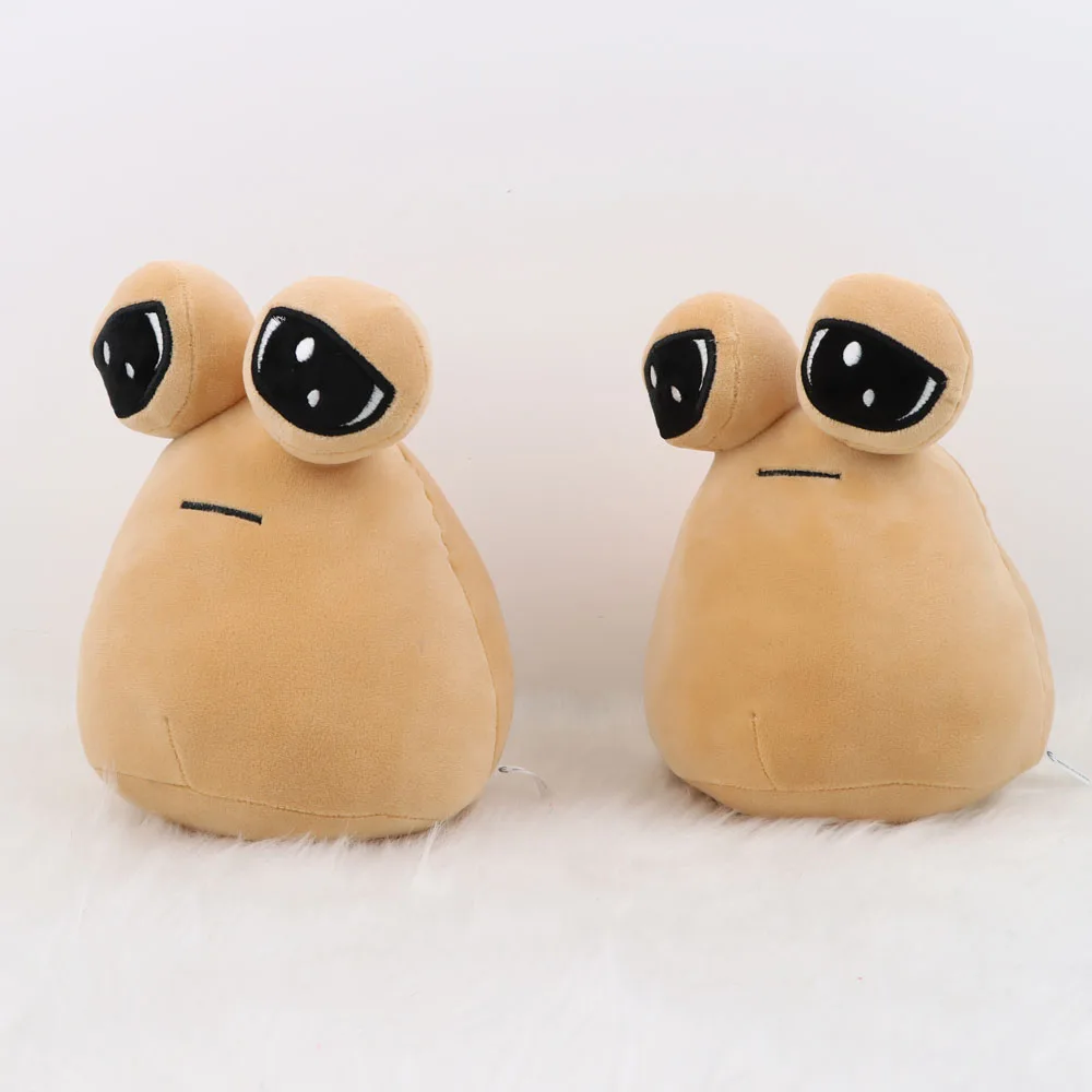 22cm My Pet Alien Pou Plush Toy Kawaii Alien Pet Doll Cute Pou Stuffed Toys  Soft Pillow Plush Animal Gift Toys for Kids Girls