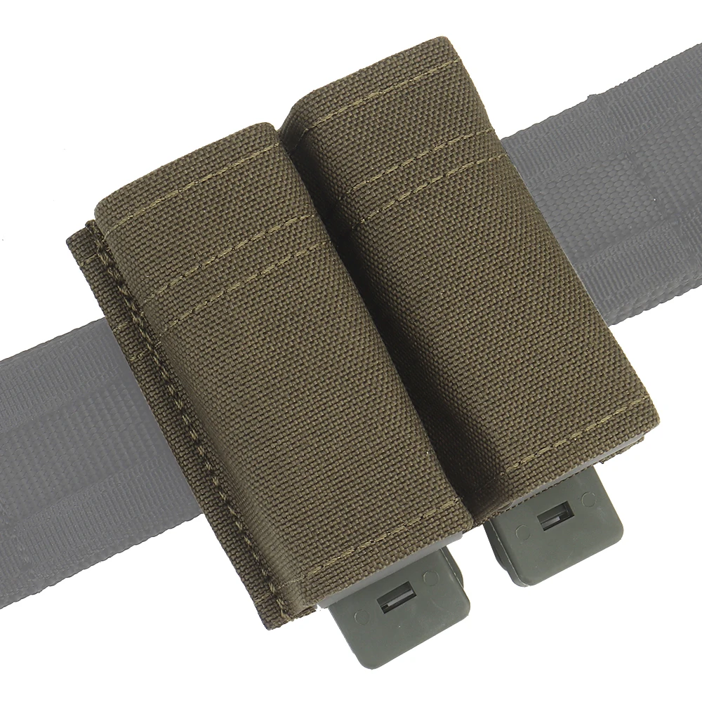 Tactical 1911 Single Double Magazine KYWI Pouch Kydex Wedge Insert Malice Clip TMC Belt Airsoft Paintball Vest Accessories 6