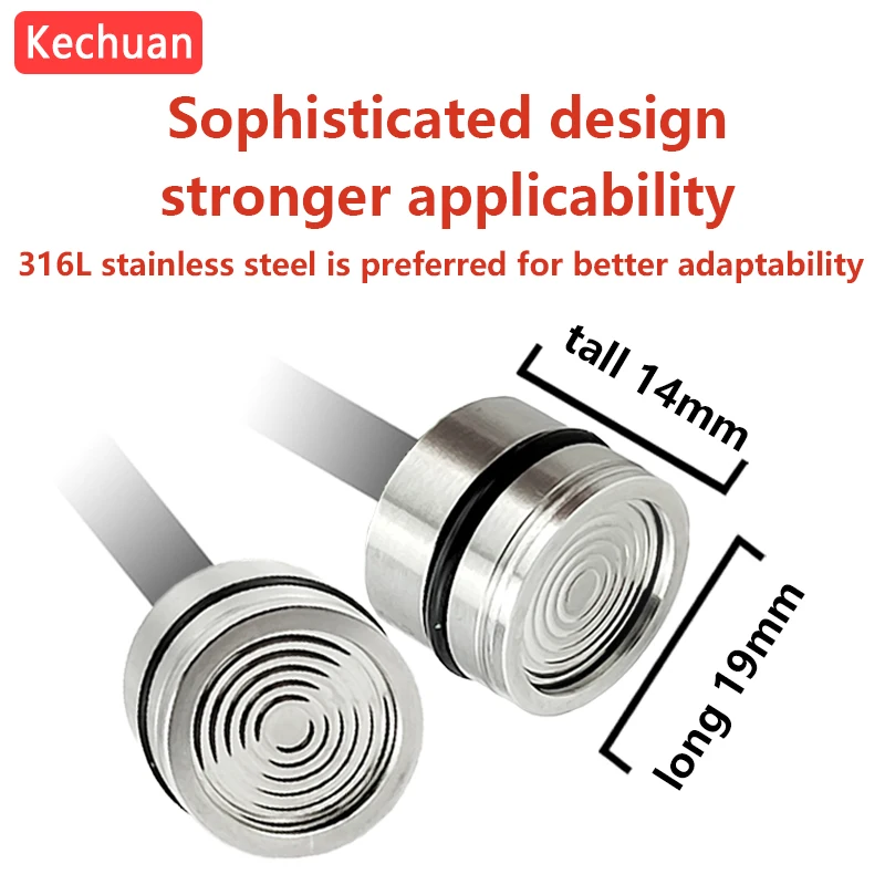 Pressure sensor Diffusion Silicon core current 4-20mA RS485 communication signal pressure transmitter accessories 24VDC power supply