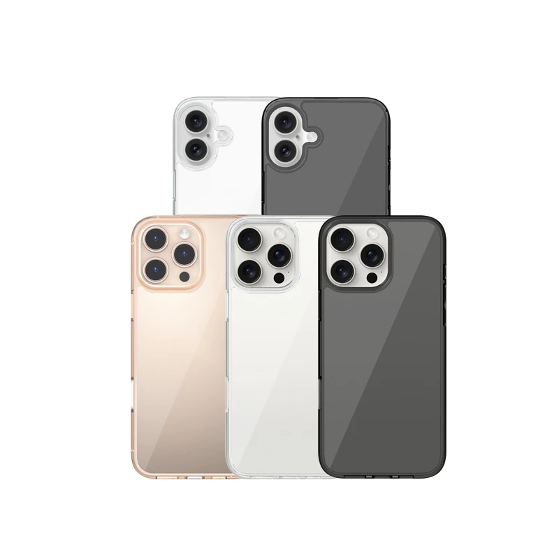 KZDOO Guardian Custodia Protettiva Trasparente di Lusso Anti-Graffio Antiurto per iPhone 16/16 Plus/16 Pro/16 Pro Max - immagine 6