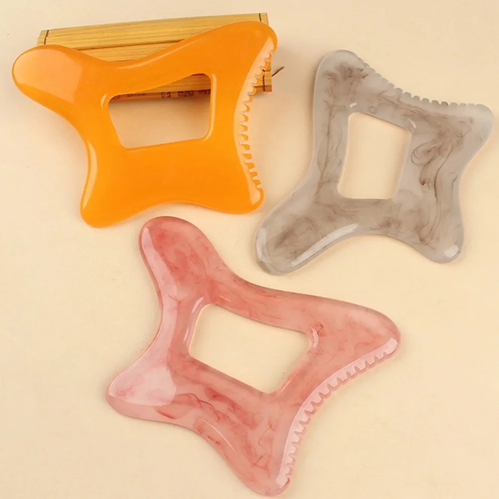 Multi-use Resin Body Gua Sha Tool Large Gua Sha Board Cellulite Massage Tool For Face Back