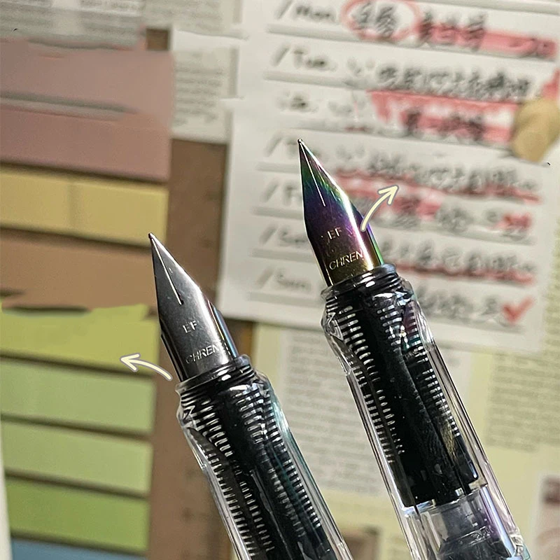 글쓰기용 다기능 만년필 세트, 사무실 문구류, 학교 용품, 교체 가능한 캘리그라피 펜, 0.5mm, 1 개