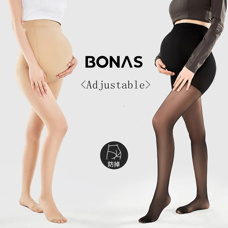 

1pc Adjustable Maternity Leggings Maternity Pants Pregnant Women Pantyhose Silk Stockings Maternity Clothes Pregnancy Clothing