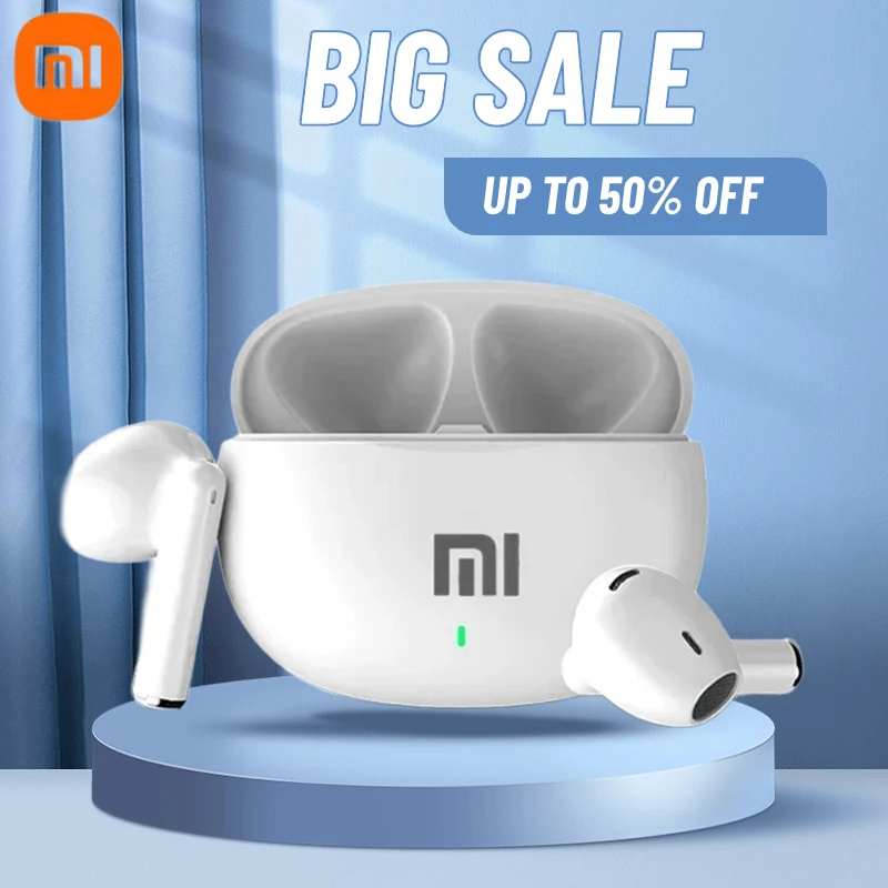 Xiaomi Auricolari Wireless Economici Auricolari Bluetooth Cuffie Audio Hifi Touch Control 9D Cuffie Auricolari Tws Per Iphone Android