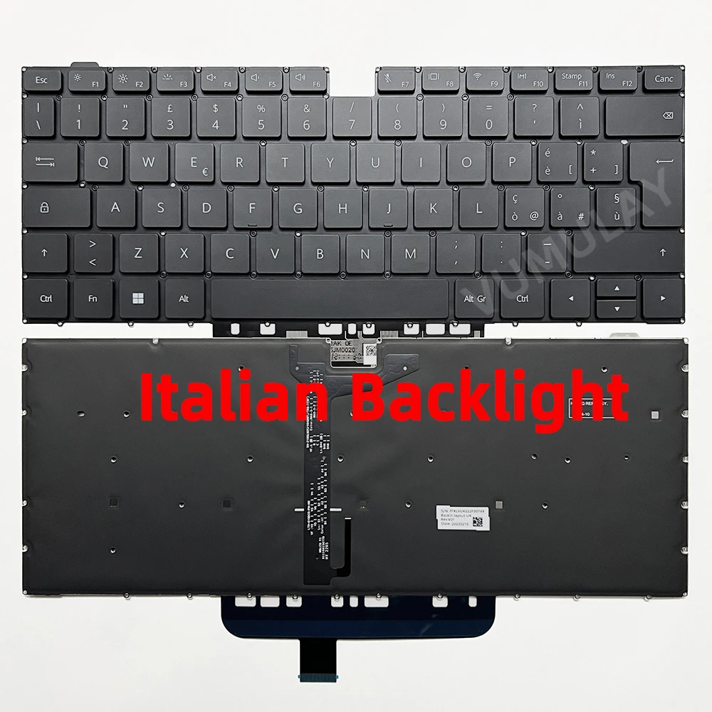 Clavier Azerty Français Pour HUAWEI Matebook D14 - Modèles BohL-WFP9 / Boh-WAE9P - Neuf D'origine - Marque KINPOWER